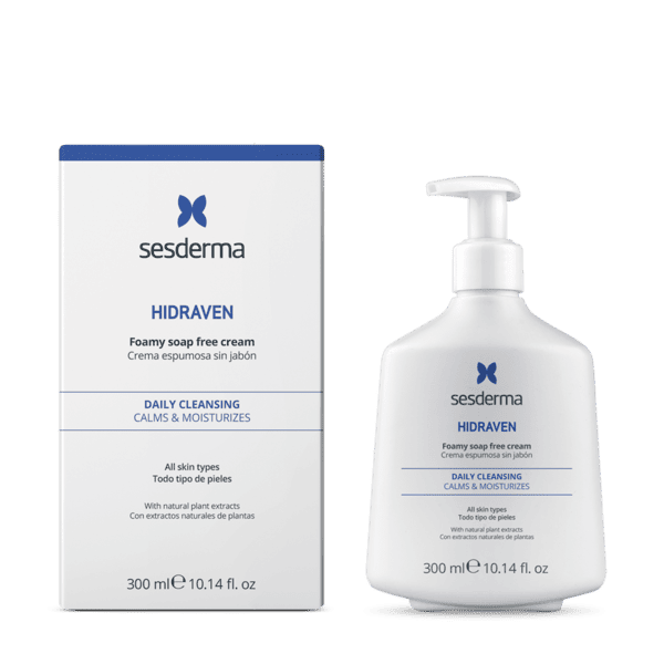 Hidraven Crema espumosa sin jabón Sesderma