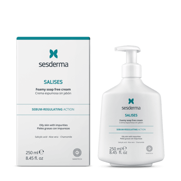 Crema espumosa sin jabón Salises Sesderma