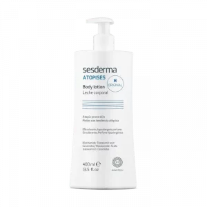 Leche corporal para pieles con tendencia atópica sin colorantes ni perfume hipoalergénico de sesderma
