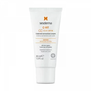 Crema correctora con color para todo tipos de pieles  de sesderm