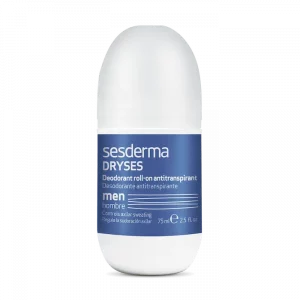 Desodorante roll-on antitranspirante para hombre que regula la sudoración axilar de sesderma