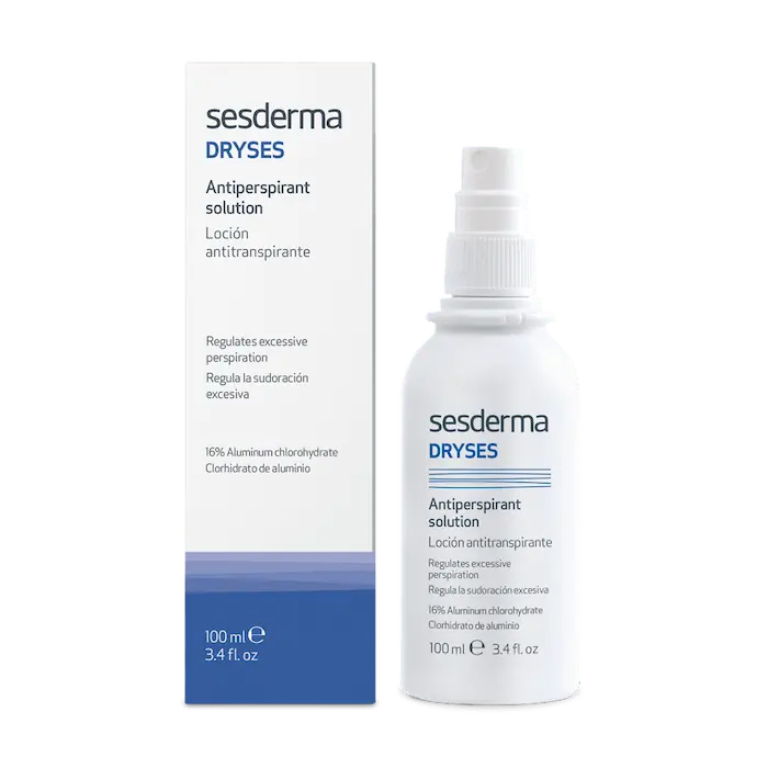 DRYSES-Solucion-antitranspirante-sesderma Loción antitranspirante de sesderma dryses que regula la sudoración excesiva
