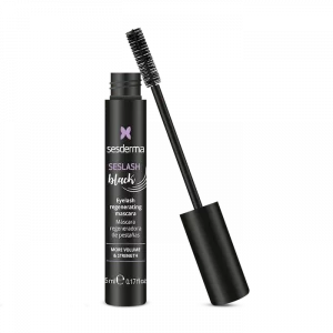 Máscara regeneradora de pestañas more volume & strength de sesderma seslash black