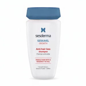 Champú anticaída seskavel Growth para pelo frágil  con tendencia a que se caiga  de Sesderma