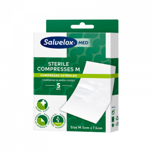 SALVELOX MED STERI 7,5*5CM 5UN
