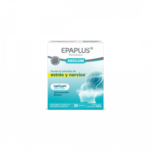 Epaplus mentalcare ansilium para el estrés y nervios con 30 cápsulas