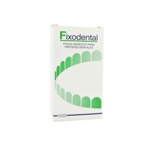 Fixodental polvo adhesivo para prótesis dentales
