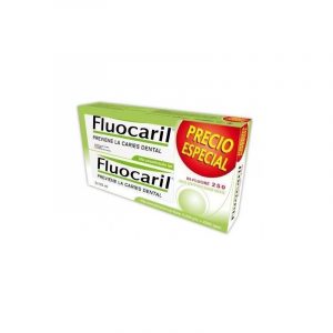 Fluocaril bifluore que previene la caries dental oferta 2x1 de 125ml cada uno