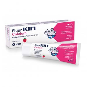 Fluor kin calcium pasta dentifrícia de 75ml
