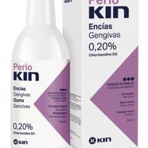 Perio kin encías gengivas 0,20% cuidado intensivo enjuague bucal de 250ml