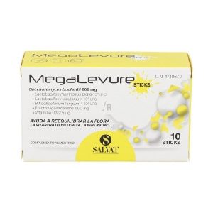 Megalevure sticks de plátano con 10 sticks