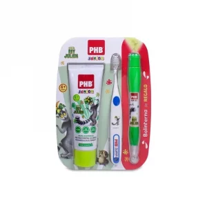 Pack junior de PHB con cepillo de dientes + pasta + gad 19