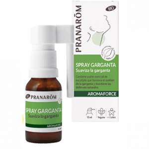 Pranarom en spray para garganta suaviza la garganta de 15ml