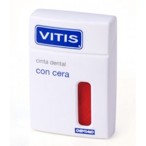 Cinta dental con cera de Vitis de 50m
