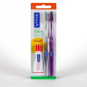 Cepillo de dientes suave access con 2 unidades